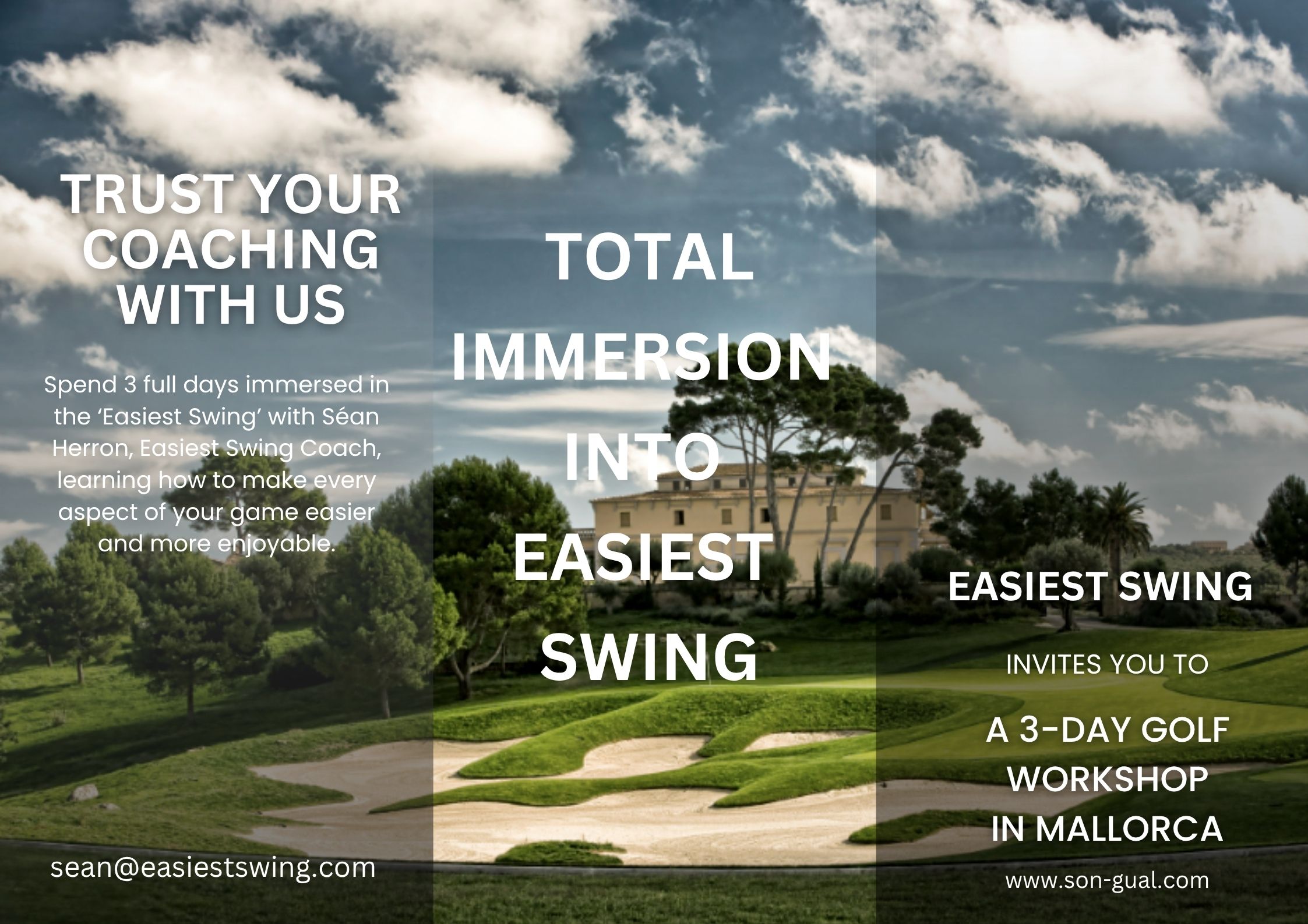 Son Gual golf coaching workshop